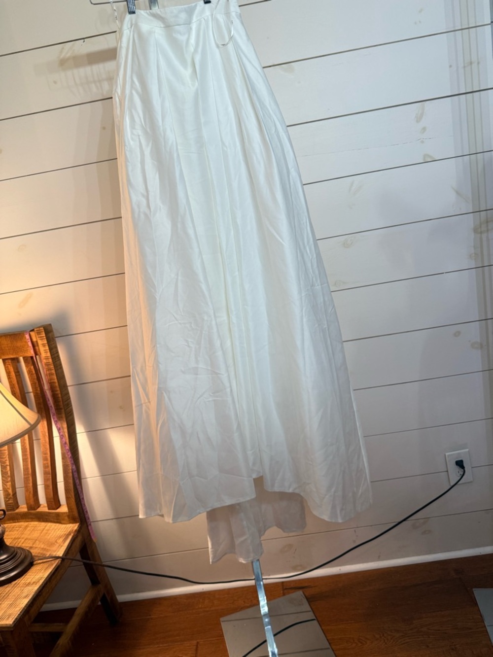 Lulu's Ivory Wedding Flowing Maxi Skirt